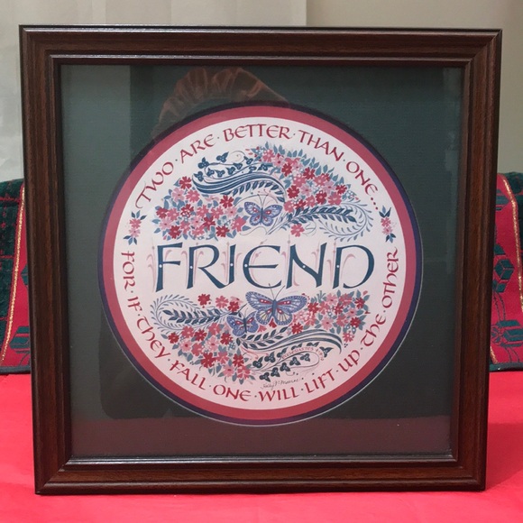 Inspirational “FRIEND” picture EUC - Picture 2 of 4